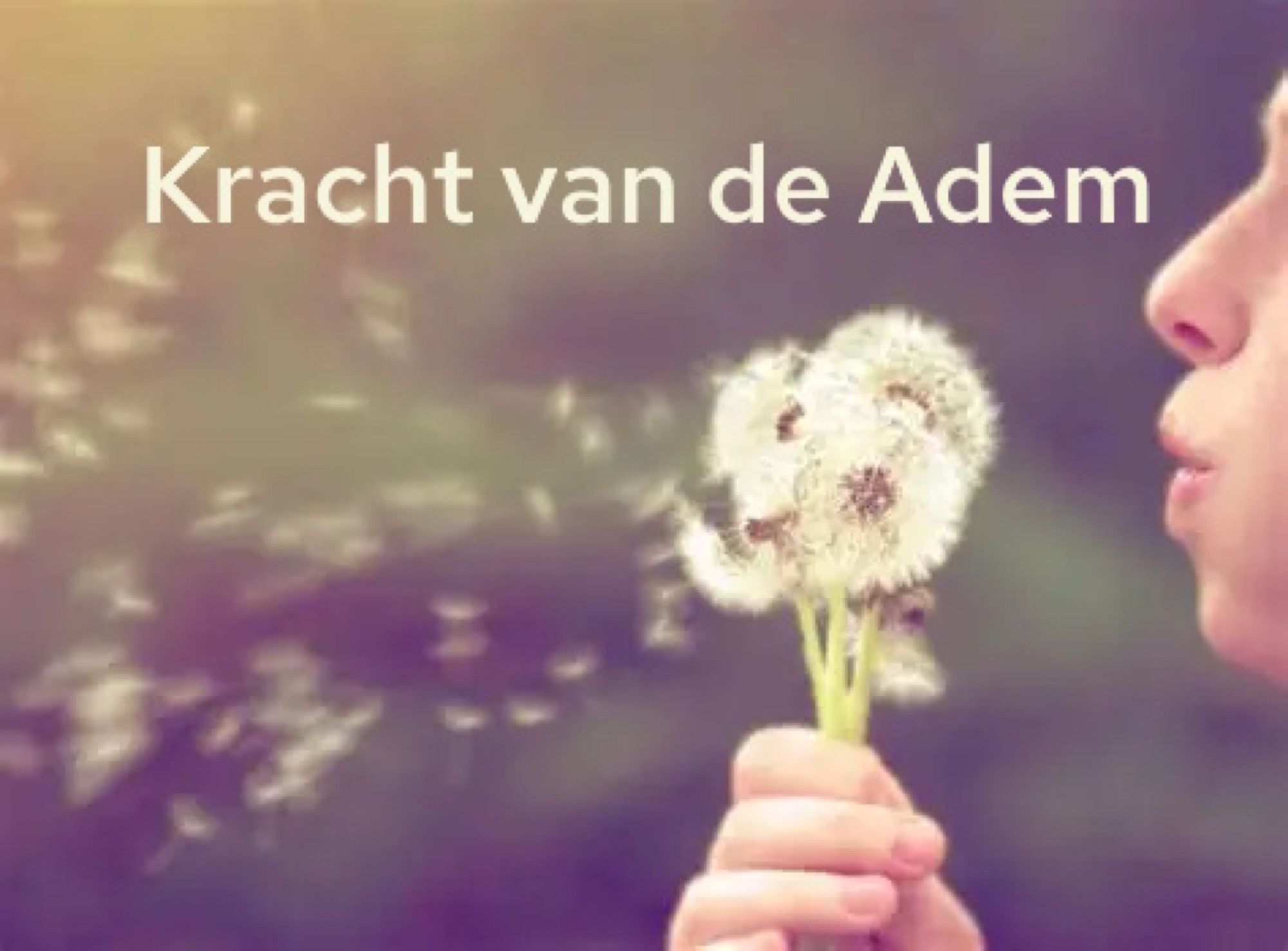 Aankondiging masterclass De kracht van de adem